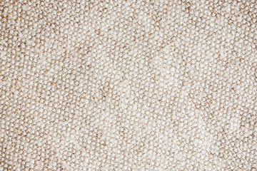 Brown linen fabric closeup pattern background.