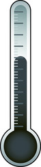 Stylish Monochrome Thermometer illustration 4