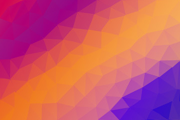 Obraz premium abstract background Triangle Pink and yellow