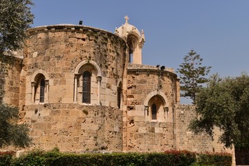 Eglise des croisés à Byblos au Liban