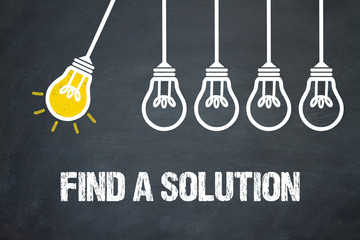 Fototapeta premium Find a Solution