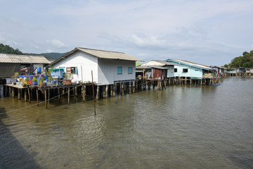 Fisherman village of Ao Yai in Koh Kood island, Thailand