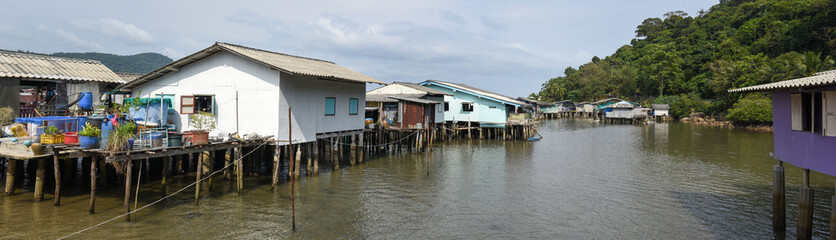 Fisherman village of Ao Yai in Koh Kood island, Thailand