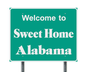 Welcome to Sweet Home Alabama road sign