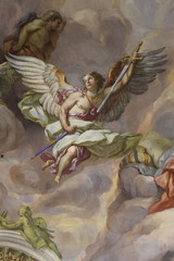 Detail der Kuppel der Karlskirche in Wien © Hagen411