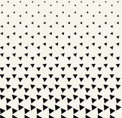 Abstract geometric hipster fashion design print triangle pattern