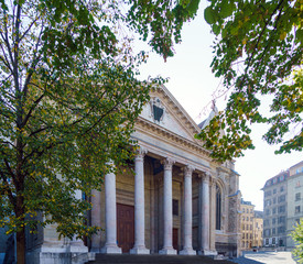 The St. Pierre Cathedral, adopted home church of John Calvin, Geneva, Switzerland