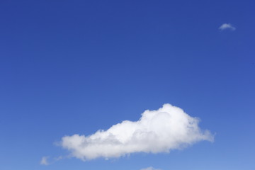 Image shot of the blue sky