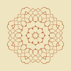 Round Ornament Pattern