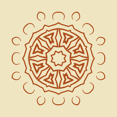 Round Ornament Pattern