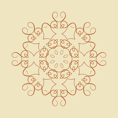 Round Ornament Pattern