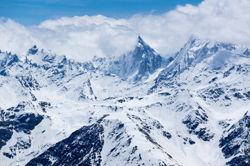 Obraz premium Caucasus mountains in Russia
