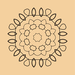 Round Ornament Pattern