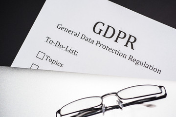To do list for GDPR - General Data Protection Regulation