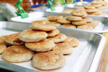 moon cake in the market
