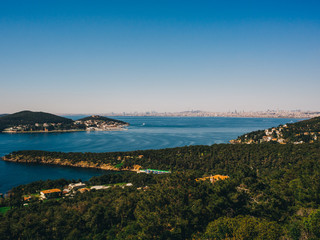 sea view from a height