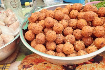 Fermented pork spicy salad