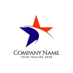 Star Company Vector Template Design Illustration
