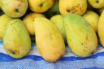 Ripe mango at street food
