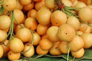 Rambeh fruit at street food