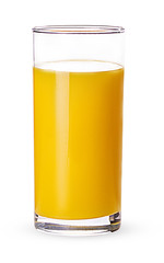Glass of fresh orange juice