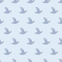 seamless bird pattern