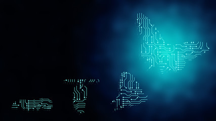 Background of beautiful abstract Business transformation innovation. Change to high technology like butterfly life cycle. For success leader in future digital business growth transform concept