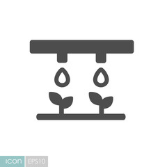 Drip irrigation system icon