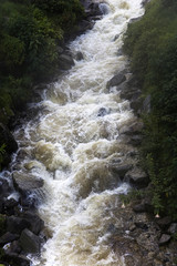 Urubamba river in Peru