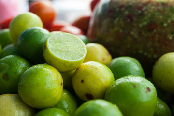 spicy sauce with chilli lemon in Thailand