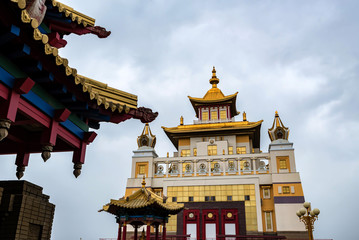 Obraz premium Burkhan Bakshin Altan Sume Buddhist complex