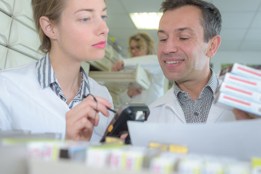 pharmacist inspection and quality control staff