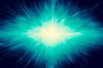 Fototapeta premium Abstract blue background