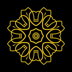 Round Ornament Pattern