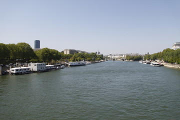 La Seine &agrave; Paris