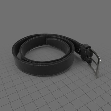 Coiled belt