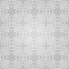 Seamless abstract gray pattern with lines. Vector illustration