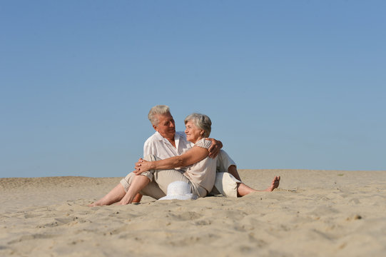 Loving Older Couple 