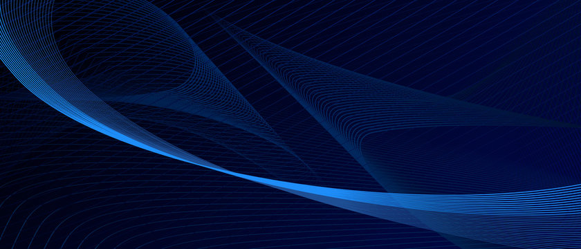 Abstract image of a force field. Footer, header. futuristic background. Banner, footer. Illustration of connection, contact.