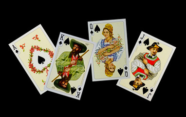 SPIELKARTEN IN ALPENTRACHT - Alpenland in PIK