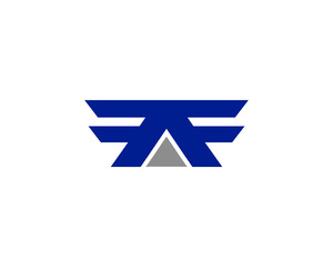 af letter logo