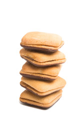 biscuits sandwich with jam