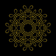 Round Ornament Pattern