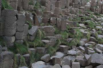 Ireland Giants Causeway Beach Rocks