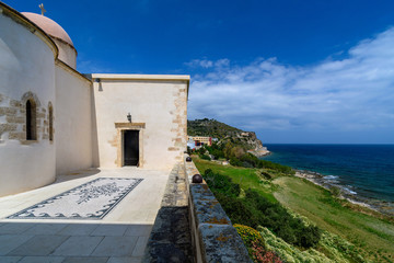 Fototapeta na wymiar Gonia Odigitria Monastery, Crete Greece