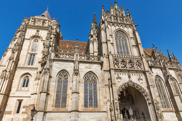 Fototapeta na wymiar Cathedral of St. Elizabeth in Kosice, Slovakia.