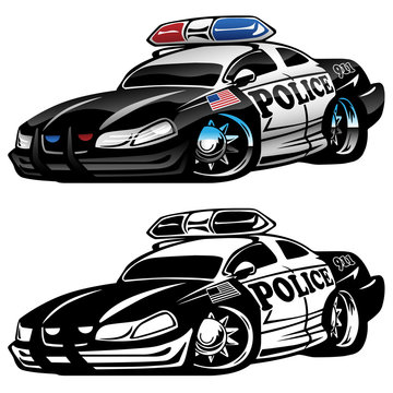 Police Car Drawing Images – Browse 4,253 Stock Photos, Vectors, and Video |  Adobe Stock