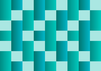 Abstract geometric green background. Vector illustration