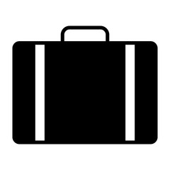 Travel Bag Icon. Vector Simple Minimal 96x96 Pictogram