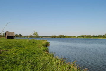 Fototapeta premium River and meadow